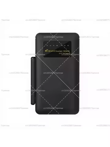 4G LTE Pluggable WiFi6 MIFI, 10000mAh Portable Power Bank with 22.5W Fast Charging