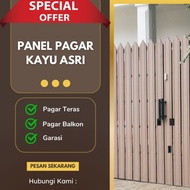 KAYU Beautiful Wood plank Fence/Termite Repellent Fence/Best Quality