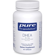 Pure Encapsulations DHEA 10 mg - Adrenal plement for Immune port, Metaboli & Hormone Balance - with 