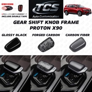 TCS PROTON X90 CAR GEAR SHIFT KNOB FRAME COVER GARNISH ACCESSORIES