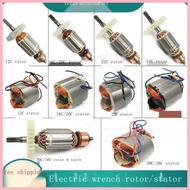 12C/16C/20C/22C/24C/30C/36C Electric Wrench Rotor Stator All Copper Motor Installation Accessories