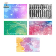 5Pcs Kalimba 21 Keys Sticker Thumb Piano Decals Keyboard Instruments Accessories Parts for Beginner 