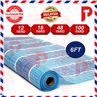 Tarpaulin Roll Form PE Blue White Sheet 🔥 Ready Stocks 🔥 Waterproof Canvas Tarpaulin Sheet Canopy Ca