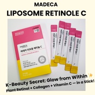 [MADECA] Liposome Retinol C 2g x 20 | Plant Retinol + Collagen + Vit C | Grapefruit Orange Flavor
