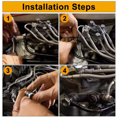 Racing Banjo Bolt Kit M10x1.0 to 4AN Turbo Oil Feed 1.5mm Restrictor For Mitsubishi TD025 TD025L