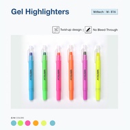WRITECH W-816 Solid Highlighter Jelly Rotating Core Key Pen