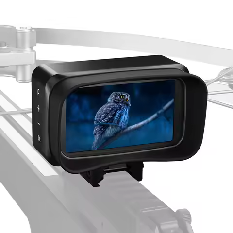 Night Vision Scope ‎NV99Y 875 Yard 3-inch HD Display Manual Focus Monocular with 32GB Card for Campi