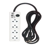 รางปลั๊กไฟ 4 ช่อง 3 เมตร 3500W 16A P404-1 ยูนิค