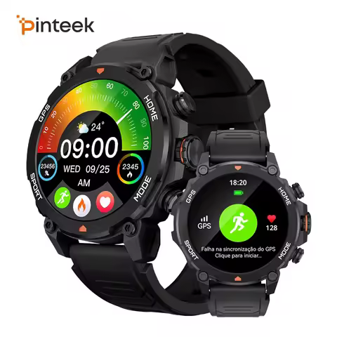 2025 Smartwatch AURAFIT G6 AI GPT 1.43" AMOLED Display GPS Compass Sport Fitness Tracker 3ATM Swimmi