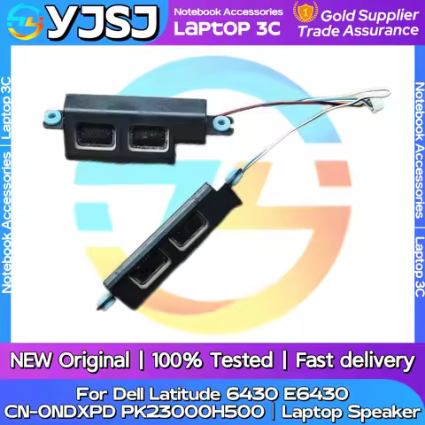 New Original Laptop Notebook Speaker For Dell Latitude 6430 E6430 built-in left and right speaker ho