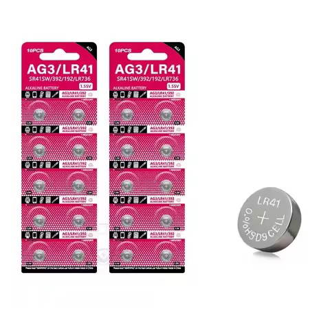 2-50Pcs High Capacity LR41 Alkaline Batteries AG3 L736 392 384 192 Premium 1.5V Button Coin Cell Bat
