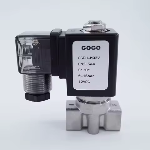 2 way SS304 high temperature steam hot water pilot piston solenoid valve 1/8 1/4" 110V AC Orifice 2.
