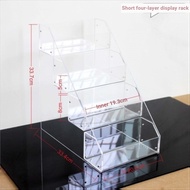 B. b.Stepped Small Plastic Shelf Jewelry Store Acrylic Display Stand Store Cash Register Modern Smal