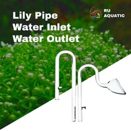 LILY PIPE WATER INLET & OUTLET AQUARIUM