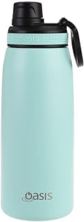 Oasis Stainless Steel Insulated Sports Water Bottle with Screw Cap 780ML - Mint