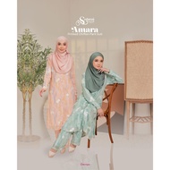 Amara Printed Chiffon Pant Suit