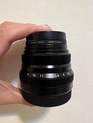 Fujifilm XF 35mm F2 R WR 黑色 平行輸入（二手）無盒子