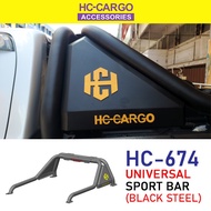 Hc Cargo Universal Sport Bar 4X4 Ford Ranger T6 T7 T8 Triton Dmax D40 Np300 Hilux Rogue Steel Roll B