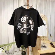 STUSSY unisex oversized t shirt, 300gsm 100% Cotton, unisex t-shirt, fashion streetwear t-shirt, vin