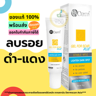 BR DERM GEL FOR SCAR PLUS 15 G. | ลดรอยแผลเป็น รอยดำโดยเฉพาะ | ลดสร้างเม็ดสีเมลานิน | ลบรอยแผลเป็นจา