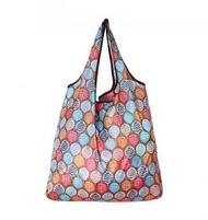 全城熱賣 - [新彩色葉子]日式可愛實用摺疊收納環保購物袋,便當袋,買餸袋