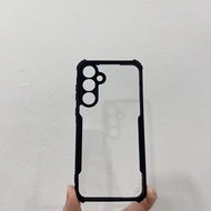 SAMSUNG GALAXY A35 5G Transparent Acrylic Bumper Hard Casing