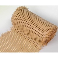 Octagonal Hexagonal Rattan Mat Rattan Woven Material Plastic Gridding Imitation Rattan Ceiling Scree