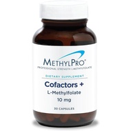 MethylPro L-Methylfolate 10 mg + Cofactors - L Methyl Folate Supplement for Women & Men, Methylated 