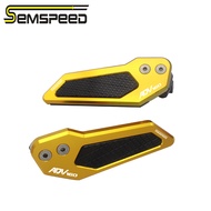 {dfthg} SEMSPEED Motorcycle CNC Rear Footrest Passenger Footpegs For Honda ADV160 ADV 160 2022-2023 