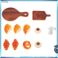 Mini Food Toys Miniature Bakery Dollhouse Breakfast Kitchen Accessories Western