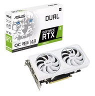 VGA (การ์ดแสดงผล) ASUS DUAL GEFORCE RTX 3060 TI WHITE OC EDITION 8GB GDDR6X [LHR]