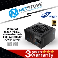 FSP VITA GM ATX3.1 (PCIE5.1) 1000W 80 PLUS GOLD FULL MODULAR POWER SUPPLY - VITA-1000GM