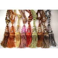 GANTUNGAN Simbory rope, curtain rope, crystal hook, curtain hanger, latest curtain hanger