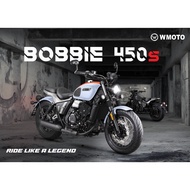 WMOTO BOBBIE 450S | CASH REBATE | MUKA RM0 INTEREST 0% | CRUISER