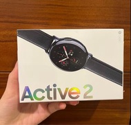 SAMSUNG 三星 Galaxy Watch Active2 R820 44mm 智慧手錶 不鏽鋼 #23情人節