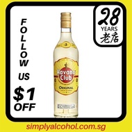 Havana Club 3 Years Rum 70cl w/o Gift Box