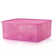 Tupperware Snowflake Rectangle Container / Storage (Festive Stor N Serve)6L