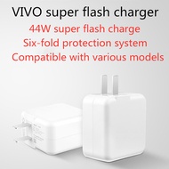 Vivo 44W Super Charger 33W 22.5W Super Flash Charger 18W Fast Charging With EU/UK Converter For X50
