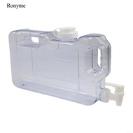 Ronyme 4 L 4L Water Storage Jug Large Capacity Water Jug with Spigot Leak-Resistant for Hikers, Dorm