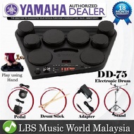 Yamaha DD-75 Portable Digital Drums Electronic Drum Kit with Stand (DD75 / DD 75)