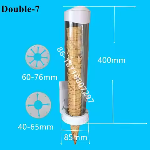 1PC ice cream machine cone holder ice cream cone dispenser Egg Tray Cup Outer Cone Cup Crispy Wafer 