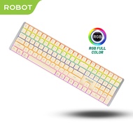 ACOME x ROBOT Workmate I Mechanical Pluggable Switch Blue/Red Gaming Keyboard Wired RGB LED Light PB