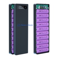 [HCM]Box sạc dự phòng 10 cell sạc nhanh QC 3.0 PD 3.0 M10 PD dể dàng tháo lắp bằng Ốc Vít