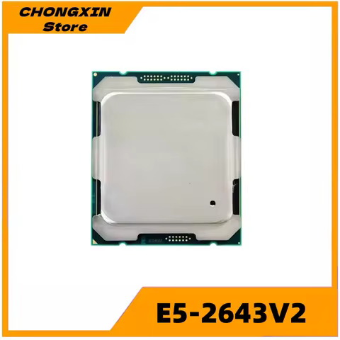 E5-2643V2 Xeon CPU processor 3.50GHz 6-Cores 25M LGA2011 E5 2643V2 E5-2643 V2 E5 2643 V2
