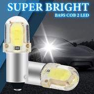 10X BA9S LED T4W H6W W5W หลอดไฟ LED CANBUS COB 2SMD รถภายในโดมอ่าน Light Side Wedge ป้ายทะเบียนรถ Light สัญญาณ12V