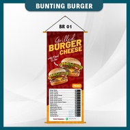 BUNTING BURGER | BUNTING MENU BURGER