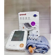 YUWELL YE670D ELETRONIC BLOOD PRESSURE MONITOR FREE YUWELL THERMOMETER