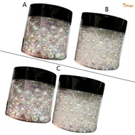 TER Colorful Glass Bubble Beads Micro Caviar Beads Iridescent Water Droplets Beads