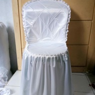 Sarung kursi plastik Napolly 101/102 putih polos