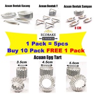 Acuan Aluminium Tart Mould & Biscuit Mould/ Egg tart Mould